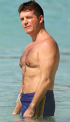 Simon Cowell torse nu
