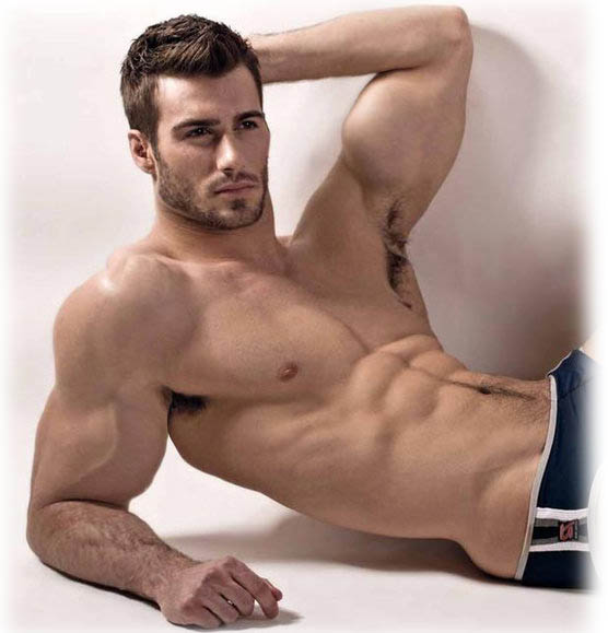 mec musclé bonne journée