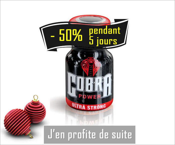 cobra poppers en promotion