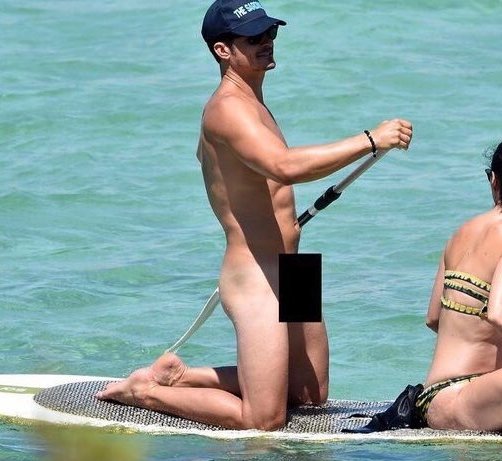 Orlando Bloom nu sexe non visible